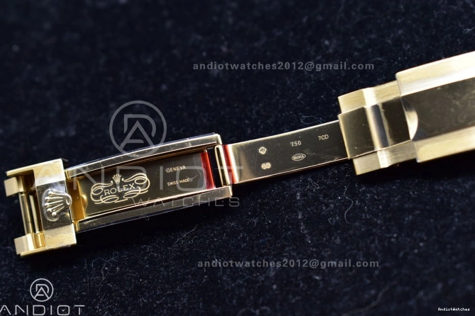 Clean YG Edition 116505 Black Dial V 399 on 1:1 Markers Daytona SA4130 Bracelet Best Durable YG 1122